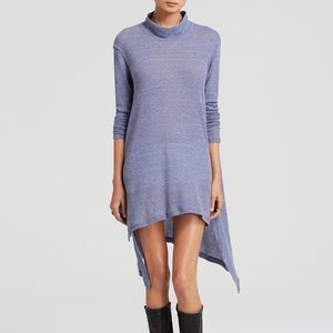 Free People Waffle Wonder Woman Mock Neck
